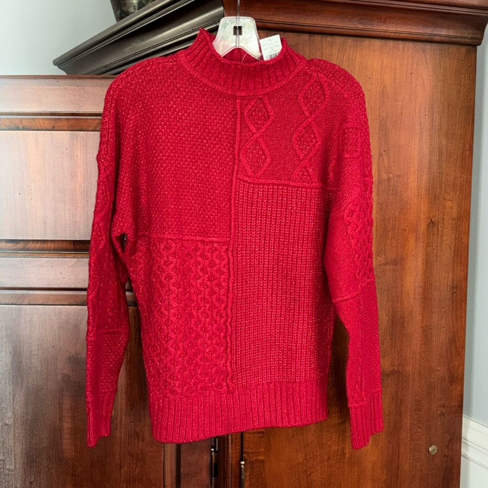 American Eagle Oversized Mock Turtleneck Sweater